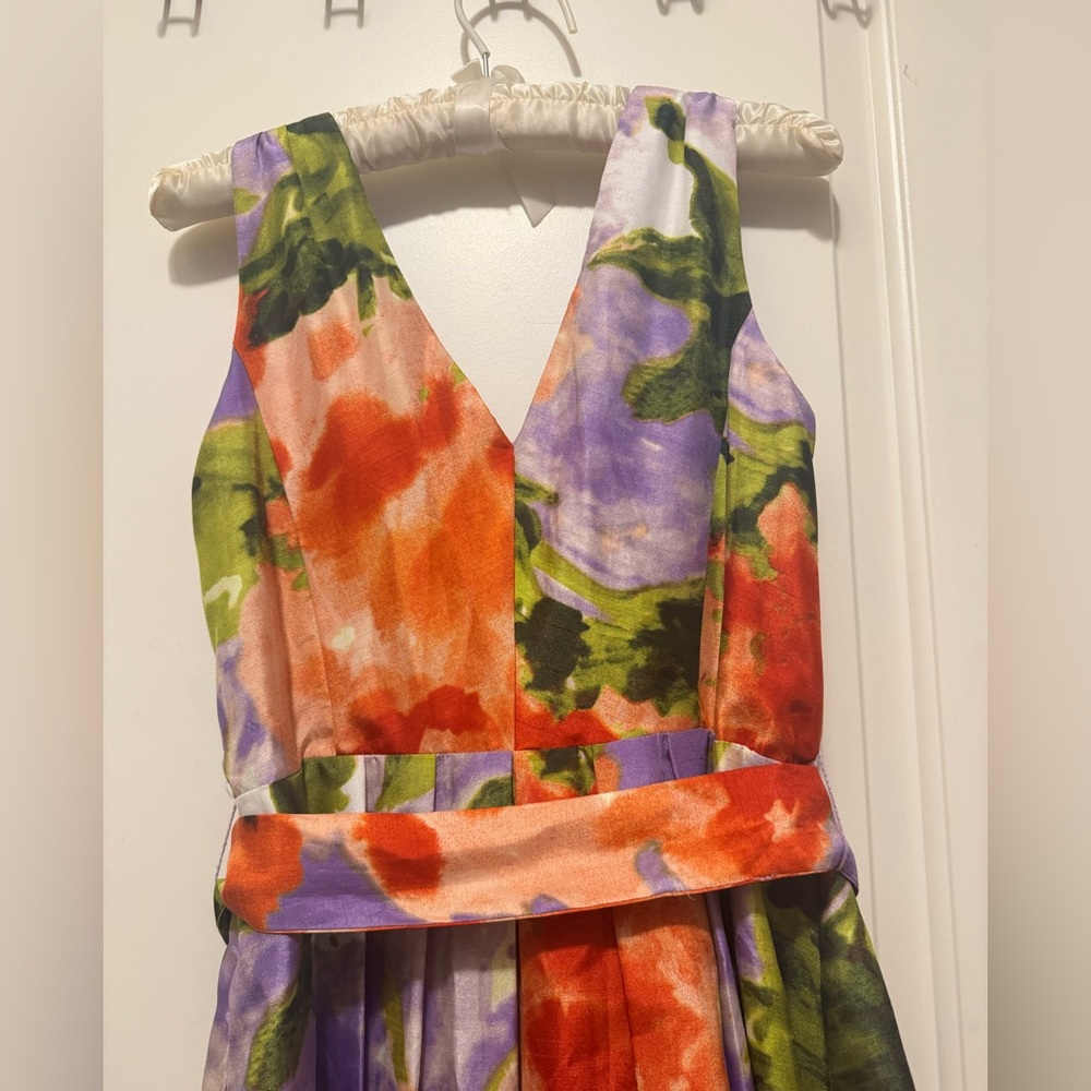 EVA PICONE Floral dress Size 10 - Picture 5 of 12